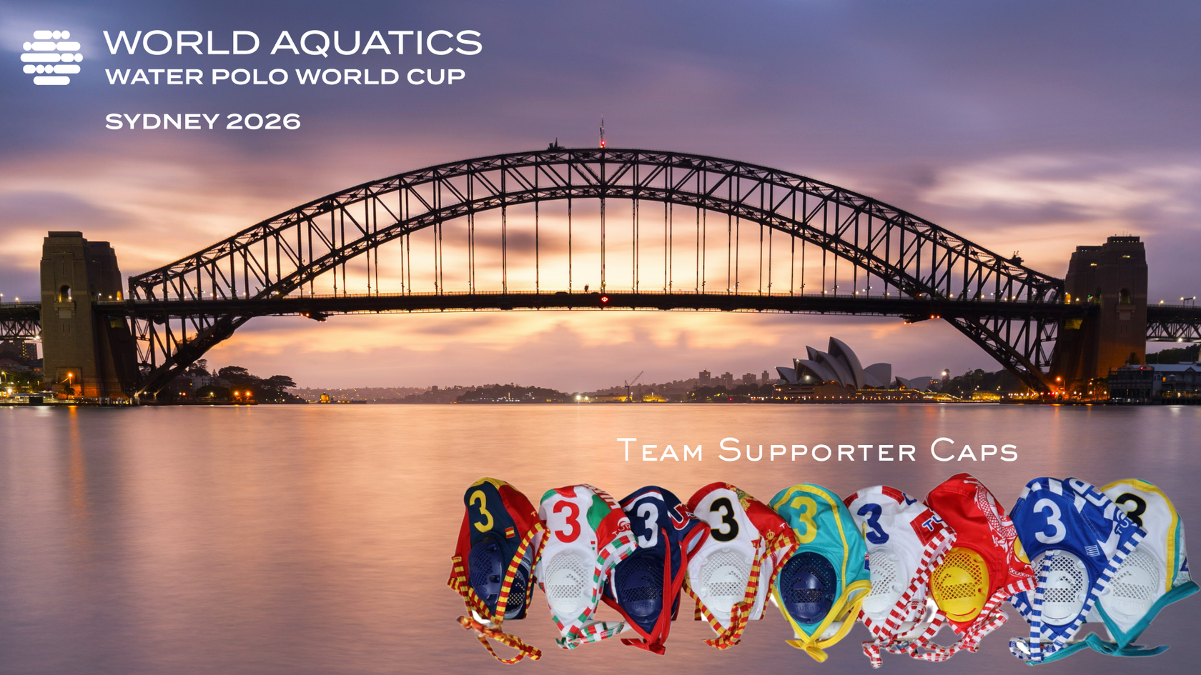 World Cup Team Caps collection banner