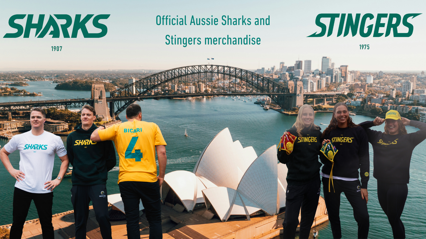 Aussie Supporter Wear collection banner