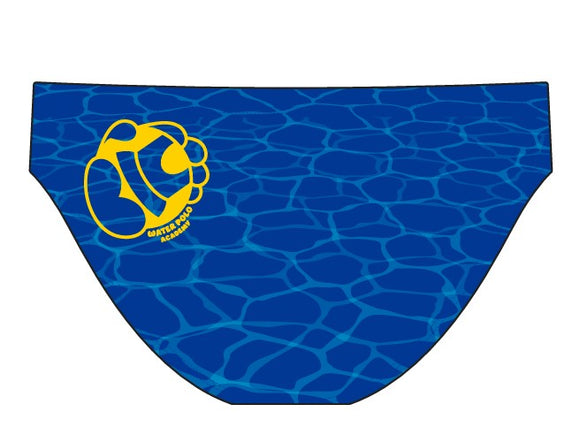 BIC Academy Men's Water Polo Brief by Turbo – back