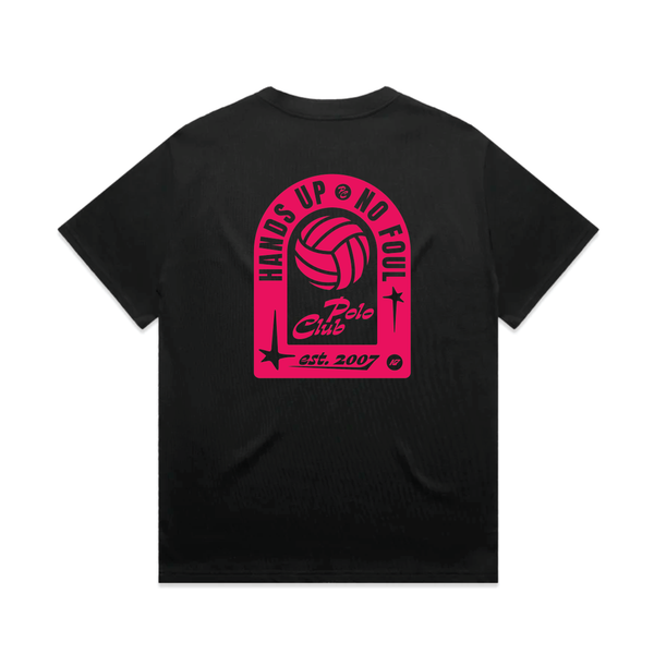 Canberra Cup 2026 Event Tee Pink back