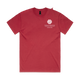 World Cup Event Tee Cardinal Red - flat lay