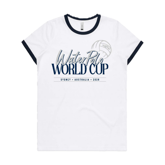 World Cup Lifestyle Ringer Tee - flat lay