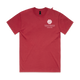 World Cup Event Tee Cardinal Red front