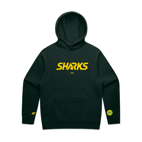 Aussie Sharks Supporter Hoodie