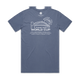 World Cup Event Tee Faded Blue back