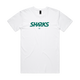 Aussie Sharks Supporter T-Shirt White