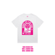 Canberra Cup 2026 Event Tee - White (Pink print) - back