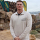 WC Event Quarter Zip Bone - lifestyle main