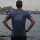 WC Event Tee Faded Blue - back