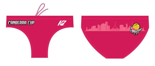 Pink Canberra Cup 2022 Men's Water Polo Brief